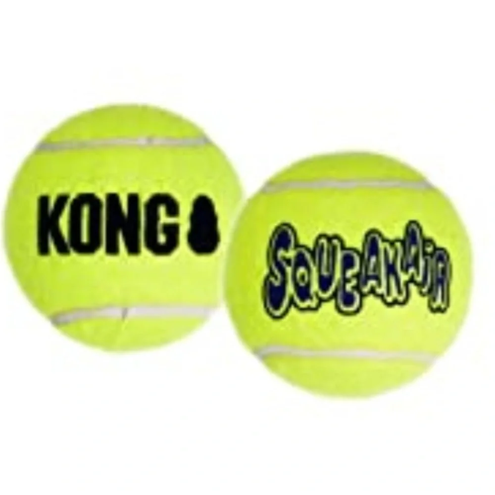 KONG Air Dog Squeakair Dog Toy Tennis Balls, XSMALL , 3-Pack